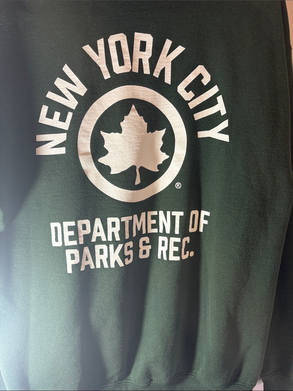 New York City Department of Parks & Rec Sweatshirt - Dark Green